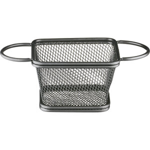 Stalgast Koszyk do serwowania potraw 100x80x(h)70 mm, czarny Stalgast Koszyk do serwowania potraw 100x80x(h)70 mm, czarny