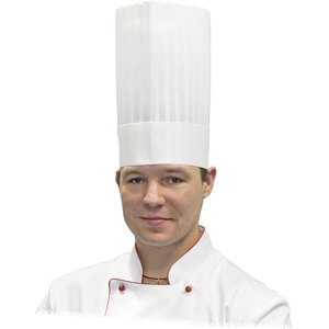 Stalgast Czapka kucharska Le Chef 250 mm Stalgast Czapka kucharska Le Chef 250 mm
