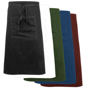 Nino Cucino Zapaska midi z kieszonką 700 mm, czarna Nino Cucino Zapaska midi z kieszonką 700 mm, czarna