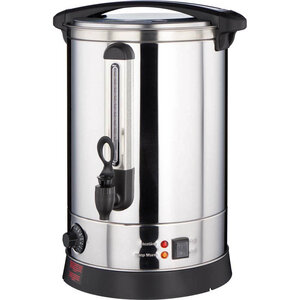Gredil Warnik do wody 10 L, 1,5 kW, srebny z podwójnymi ściankami Gredil Warnik do wody 10 L, 1,5 kW, srebny z podwójnymi ściankami