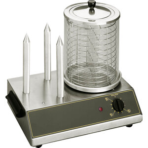 Roller Grill Urządzenie do hot-dogów, 3 szpikulce 0.65 kW Roller Grill Urządzenie do hot-dogów, 3 szpikulce 0.65 kW
