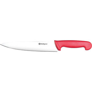 Stalgast Nóż kuchenny 220 mm, HACCP, czerwony Stalgast Nóż kuchenny 220 mm, HACCP, czerwony