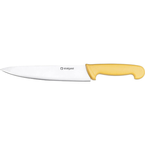 Stalgast Nóż kuchenny 220 mm, HACCP, żółty Stalgast Nóż kuchenny 220 mm, HACCP, żółty