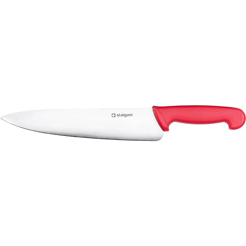 Stalgast Nóż kuchenny 250 mm, HACCP, czerwony Stalgast Nóż kuchenny 250 mm, HACCP, czerwony