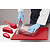 Stalgast Nóż kuchenny 250 mm, HACCP, czerwony