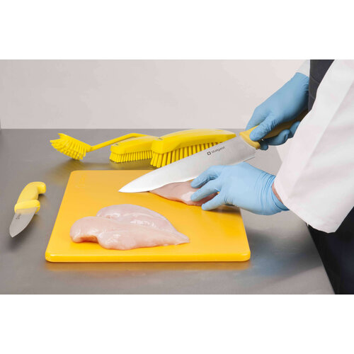 Stalgast Nóż kuchenny 250 mm, HACCP, żółty Stalgast Nóż kuchenny 250 mm, HACCP, żółty