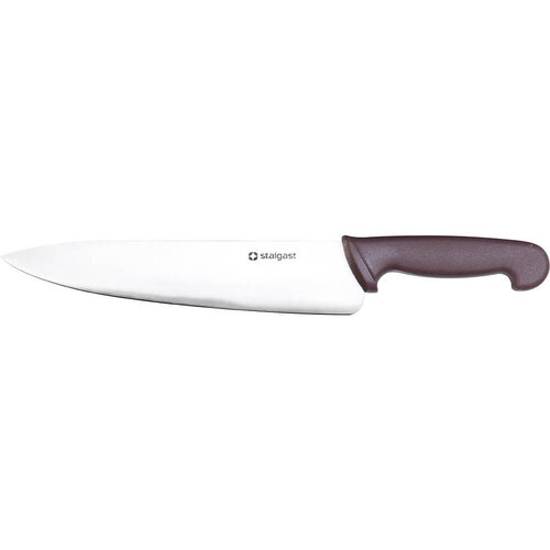 Stalgast Nóż kuchenny 250 mm, HACCP, brązowy Stalgast Nóż kuchenny 250 mm, HACCP, brązowy