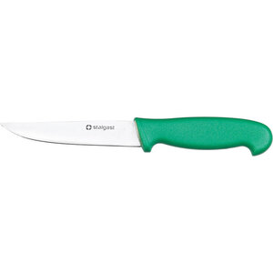 Stalgast Nóż do obierania 100 mm, HACCP, zielony Stalgast Nóż do obierania 100 mm, HACCP, zielony