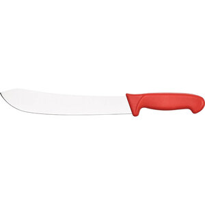 Stalgast Nóż masarski 250 mm, HACCP, czerwony Stalgast Nóż masarski 250 mm, HACCP, czerwony