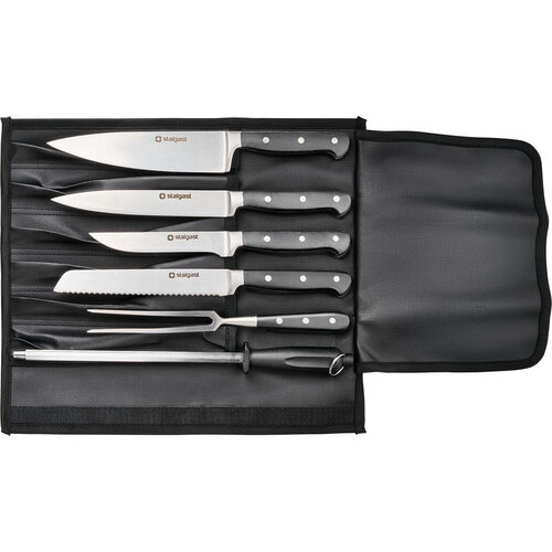 Stalgast Etui na noże Stalgast z 6 przegrodami Stalgast Etui na noże Stalgast z 6 przegrodami