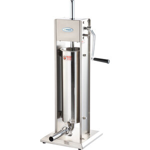 Stalgast Ręczna nadziewarka do kiełbas 10 L, pionowa z 4 lejkami 16, 22, 32 i 38 mm Stalgast Ręczna nadziewarka do kiełbas 10 L, pionowa z 4 lejkami 16, 22, 32 i 38 mm