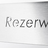 Stalgast Tabliczka "rezerwacja" 120 mm