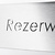 Stalgast Tabliczka "rezerwacja" 120 mm