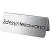 Stalgast Tabliczka "zdezynfekowano" 120 mm