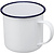 Stalgast Kubek emaliowany 400 ml, biały