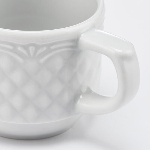 Lubiana Filiżanka 100 ml, biała, Afrodyta (6 szt.) Lubiana Filiżanka 100 ml, biała, Afrodyta (6 szt.)