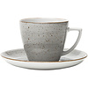 Lubiana Filiżanka ze spodkiem 350 ml, szara, Boss (6 szt.)