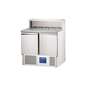 Stalgast Stół do pizzy 2-drzwiowy 240 L, od 2 do 8°C, agregat na dole Stalgast Stół do pizzy 2-drzwiowy 240 L, od 2 do 8°C, agregat na dole