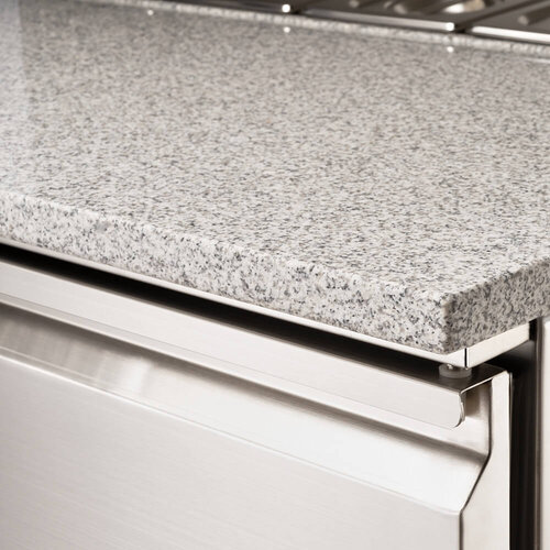 Stalgast Stół do pizzy 2-drzwiowy 240 L, od 2 do 8°C, agregat na dole Stalgast Stół do pizzy 2-drzwiowy 240 L, od 2 do 8°C, agregat na dole