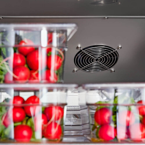 Stalgast Szafa chłodnicza 2/1 GN, 600 L, od -2 do 8 °C z funkcją automatycznego odszraniania Stalgast Szafa chłodnicza 2/1 GN, 600 L, od -2 do 8 °C z funkcją automatycznego odszraniania