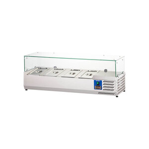 Stalgast Nadstawa chłodnicza do przechowywania składników 4x 1/3 GN od 2 do 8 °C Stalgast Nadstawa chłodnicza do przechowywania składników 4x 1/3 GN od 2 do 8 °C