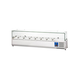 Stalgast Nadstawa chłodnicza do przechowywania składników 7x 1/4 GN od 2 do 8 °C Stalgast Nadstawa chłodnicza do przechowywania składników 7x 1/4 GN od 2 do 8 °C
