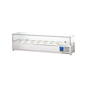 Stalgast Nadstawa chłodnicza do przechowywania składników 7x 1/3 GN od 2 do 8 °C Stalgast Nadstawa chłodnicza do przechowywania składników 7x 1/3 GN od 2 do 8 °C
