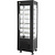 Roller Grill Witryna cukiernicza kwadratowa 360 L, od 2 do 10°C z oświetleniem LED, czarna