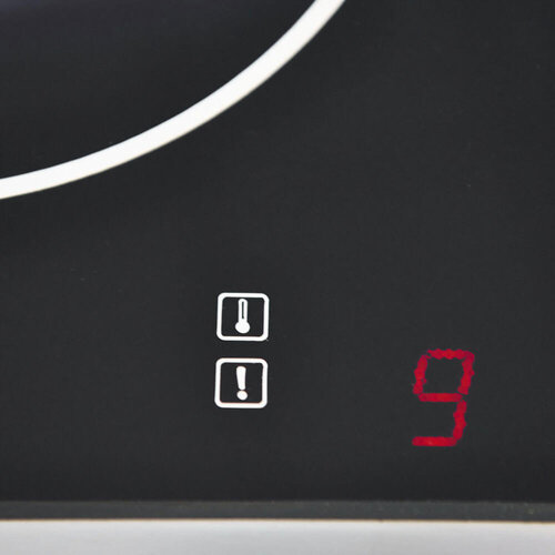 Stalgast Kuchnia indukcyjna z 2 polami grzewczymi, na podstawie z szafką 7 kW