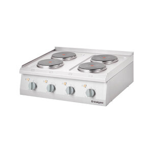 Stalgast Kuchnia elektryczna nastawna z 4 polami grzewczymi 10,4 kW Stalgast Kuchnia elektryczna nastawna z 4 polami grzewczymi 10,4 kW