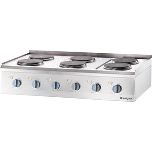 Stalgast Kuchnia elektryczna nastawna z 6 polami grzewczymi 15,6 kW