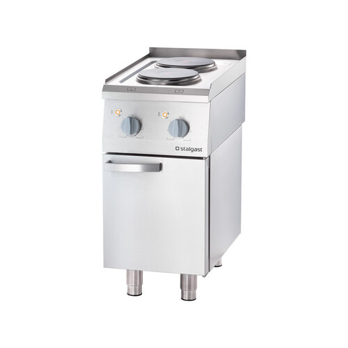 Stalgast Kuchnia elektryczna nastawna z 2 polami grzewczymi 5,2 kW Stalgast Kuchnia elektryczna nastawna z 2 polami grzewczymi 5,2 kW
