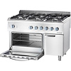 Stalgast Kuchnia gazowa z 6 palnikami 38,5 kW, G20/20 mbar Stalgast Kuchnia gazowa z 6 palnikami 38,5 kW, G20/20 mbar