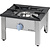 Stalgast Taboret gazowy 11 kW, 567x639 mm, G30/37 mbar