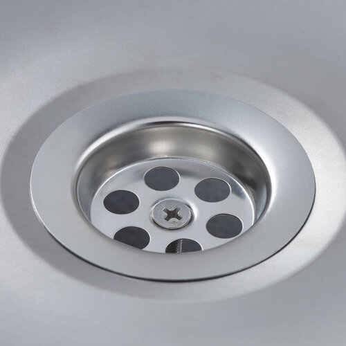 Stalgast Umywalka bezdotykowa z komorą Ø350x(h)120 mm z włącznikiem kolanowym i z kranem