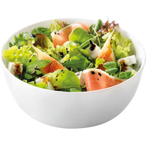 Bormioli Rocco Salaterka Grangusto Ø190 mm, biała (12 szt.) Bormioli Rocco Salaterka Grangusto Ø190 mm, biała (12 szt.)