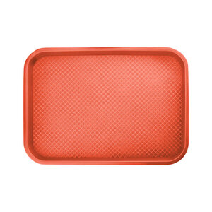 Stalgast Taca z polipropylenu Fast Food 250x350 mm, czerwona Stalgast Taca z polipropylenu Fast Food 250x350 mm, czerwona
