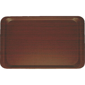 Stalgast Prostokątna taca kelnerska 530x325 mm, mahoniowa Stalgast Prostokątna taca kelnerska 530x325 mm, mahoniowa