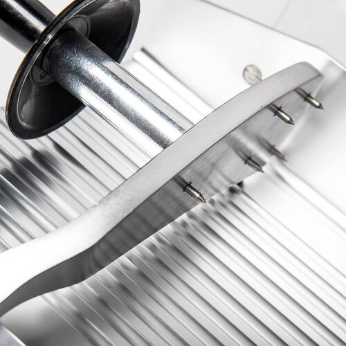 Stalgast Krajalnica do wędlin i serów z nożem ø 250 mm z powłoką nieprzywierającą