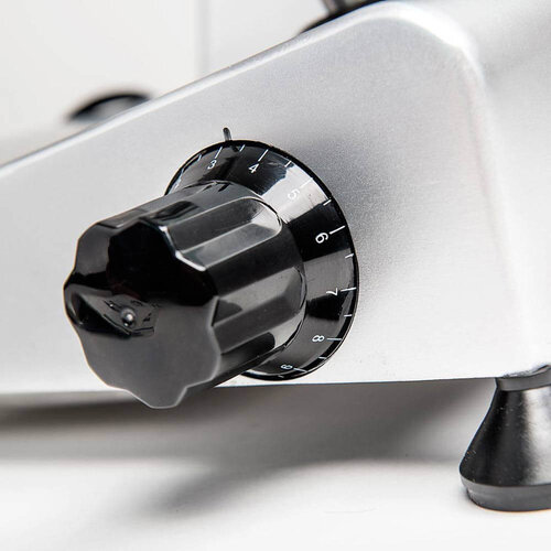 Stalgast Krajalnica do wędlin i serów z nożem ø 250 mm z powłoką nieprzywierającą