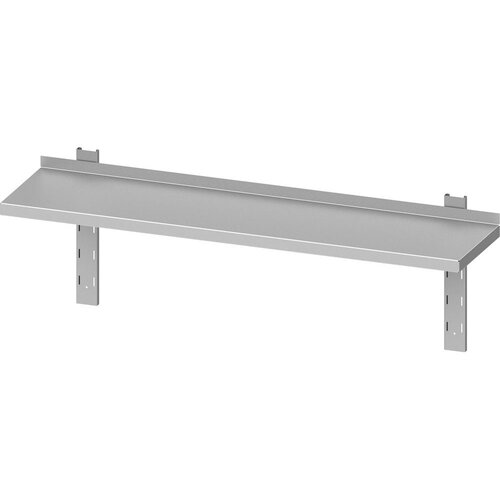 Stalgast Półka wisząca przestawna pojedyncza z dwiema konsolami | 1200x300x400 mm Stalgast Półka wisząca przestawna pojedyncza z dwiema konsolami | 1200x300x400 mm