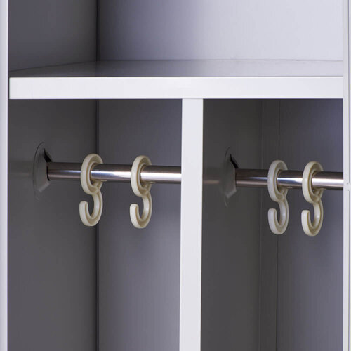 Stalgast Szafka BHP 1-drzwiowa | 400x450x(h)1700 mm Stalgast Szafka BHP 1-drzwiowa | 400x450x(h)1700 mm