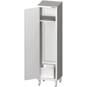 Stalgast Szafa porządkowa ze zlewem | 500x500x(h)2000 mm Stalgast Szafa porządkowa ze zlewem | 500x500x(h)2000 mm