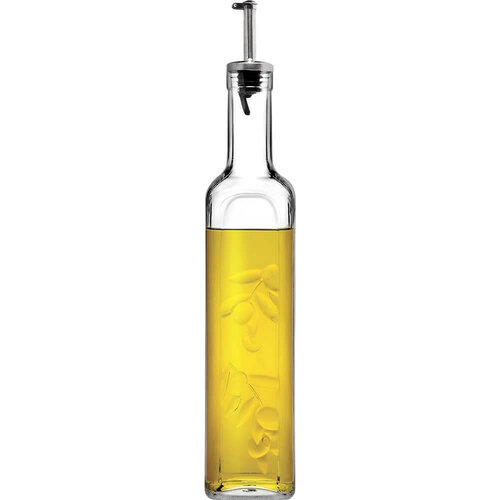 Pasabahce Butelka do oliwy i octu z metalowym korkiem 500 ml (12 szt.) Pasabahce Butelka do oliwy i octu z metalowym korkiem 500 ml (12 szt.)