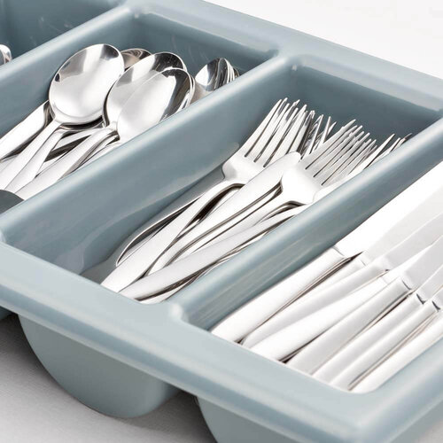 Stalgast Pojemnik na sztućce GN 1/1 z polietylenu, szary