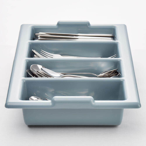 Stalgast Pojemnik na sztućce GN 1/1 z polietylenu, szary