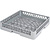 Stalgast Kosz do zmywarki na sztućce 500x500x(h)100 mm, szary
