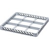 Stalgast Kosz do zmywarki 500x500 mm, 9 przegród, szara