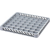 Stalgast Wyprzedaż - Kosz do zmywarki 500x500 mm, 49 przegród, szary