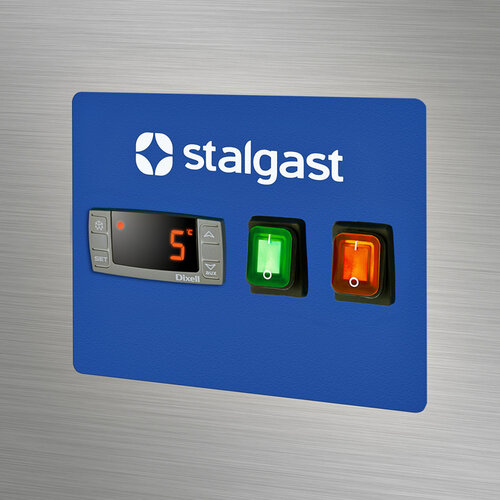 Stalgast Stół chłodniczy 2-drzwiowy 228 L, od 2 do 8°C, agregat boczny